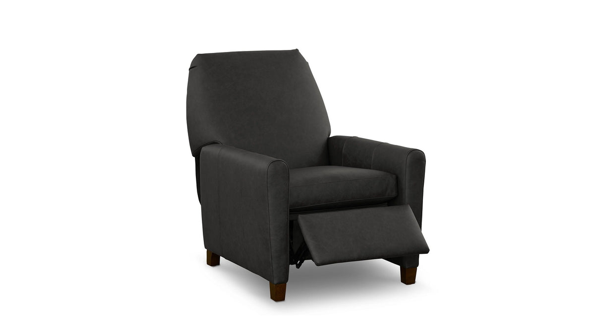 Deacon Round Arm Lay Flat Manual Recliner