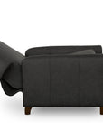 Deacon Round Arm Lay Flat Manual Recliner