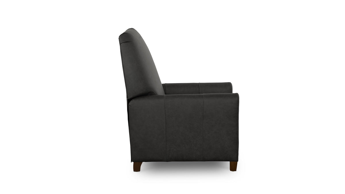 Deacon Round Arm Lay Flat Manual Recliner