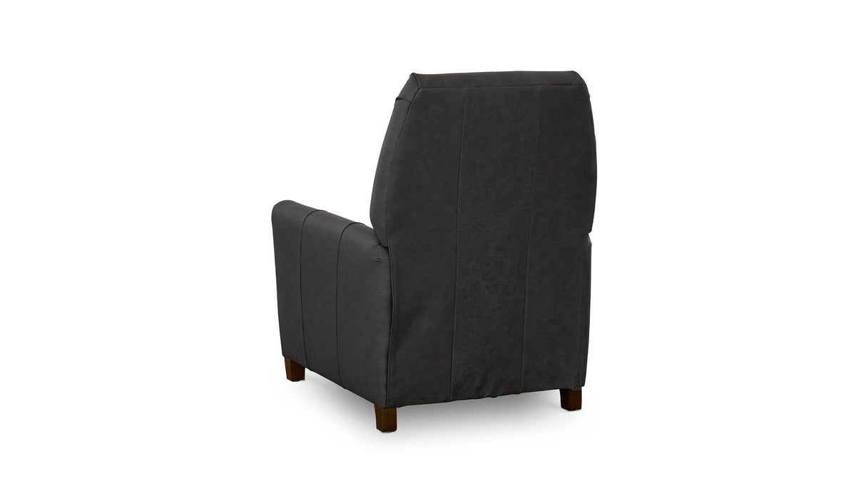 Deacon Round Arm Lay Flat Manual Recliner