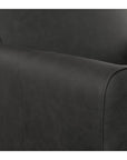 Deacon Round Arm Lay Flat Manual Recliner