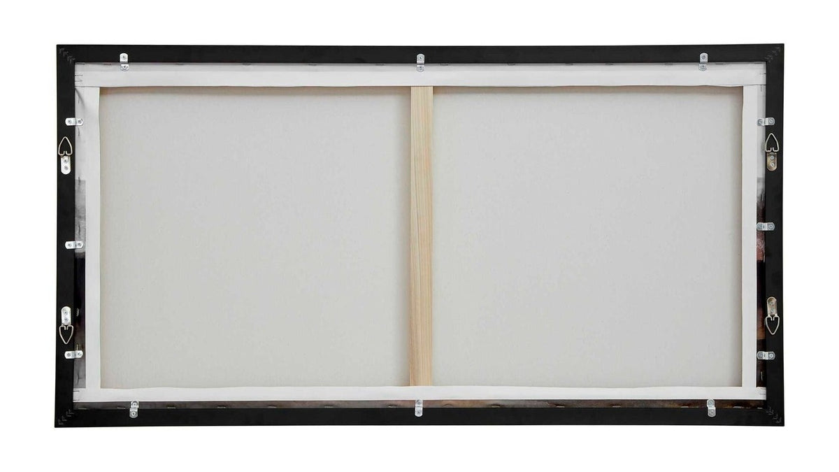 Splash Of Land - Framed Canvas