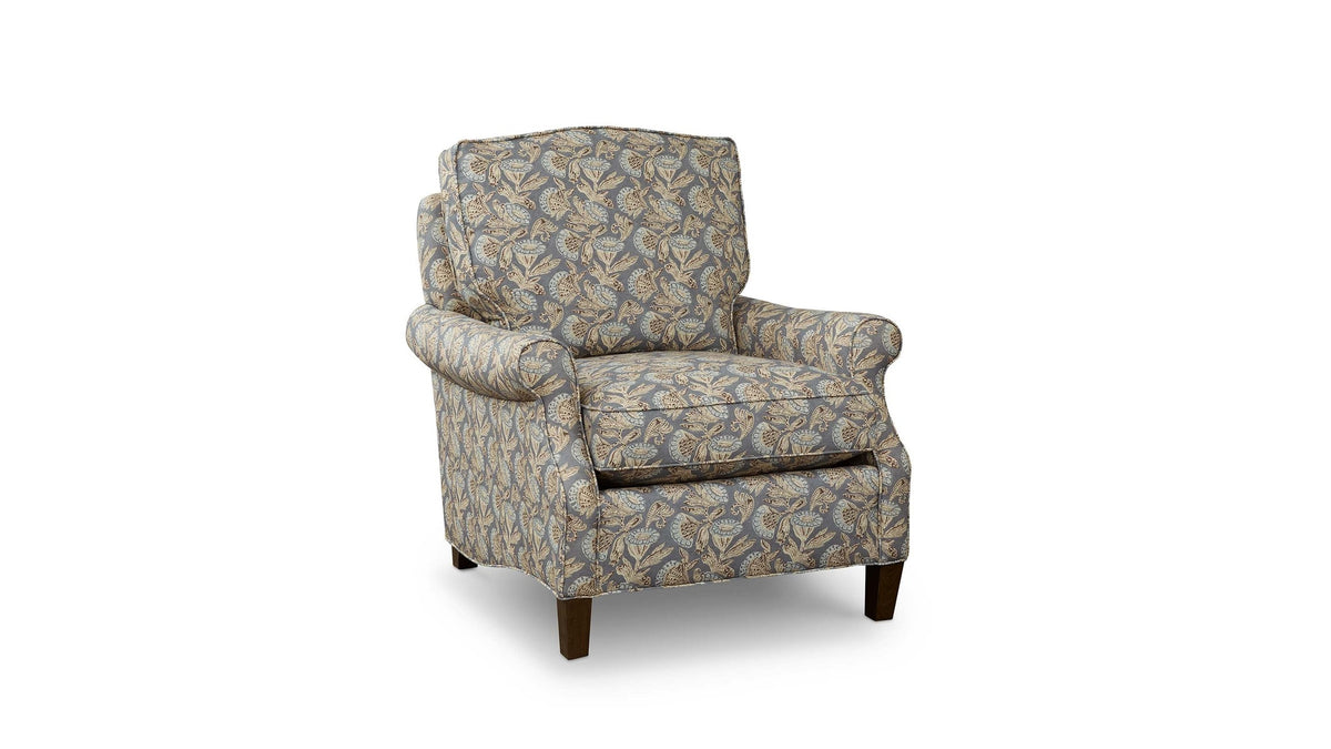 Lila Roll Arm Accent Chair