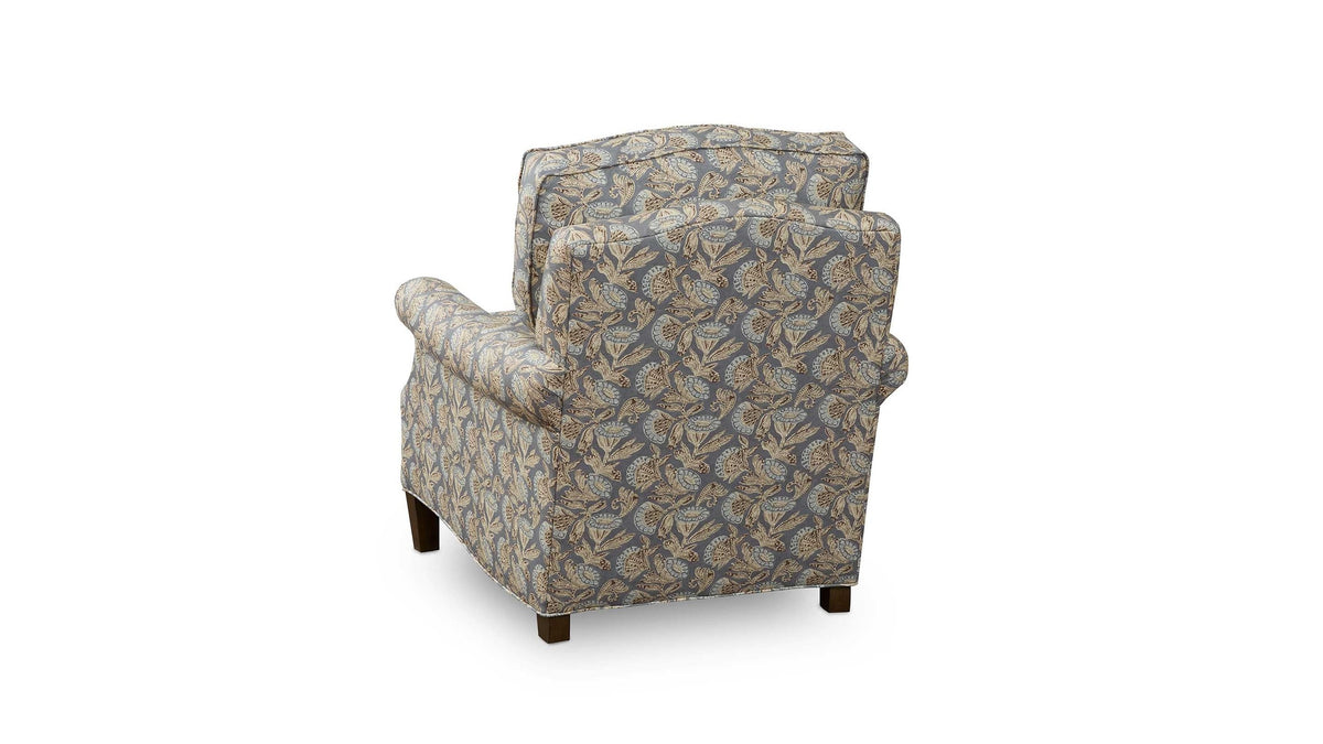 Lila Roll Arm Accent Chair