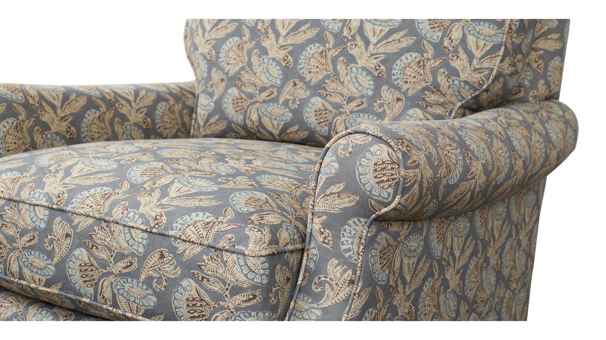 Lila Roll Arm Accent Chair