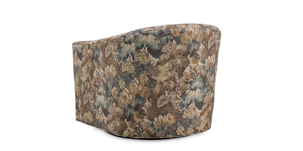 Luma Barrel Accent Chair, Stationary or Swivel