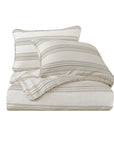 Prescott - King Duvet Cover Set (Set of 3) - Taupe