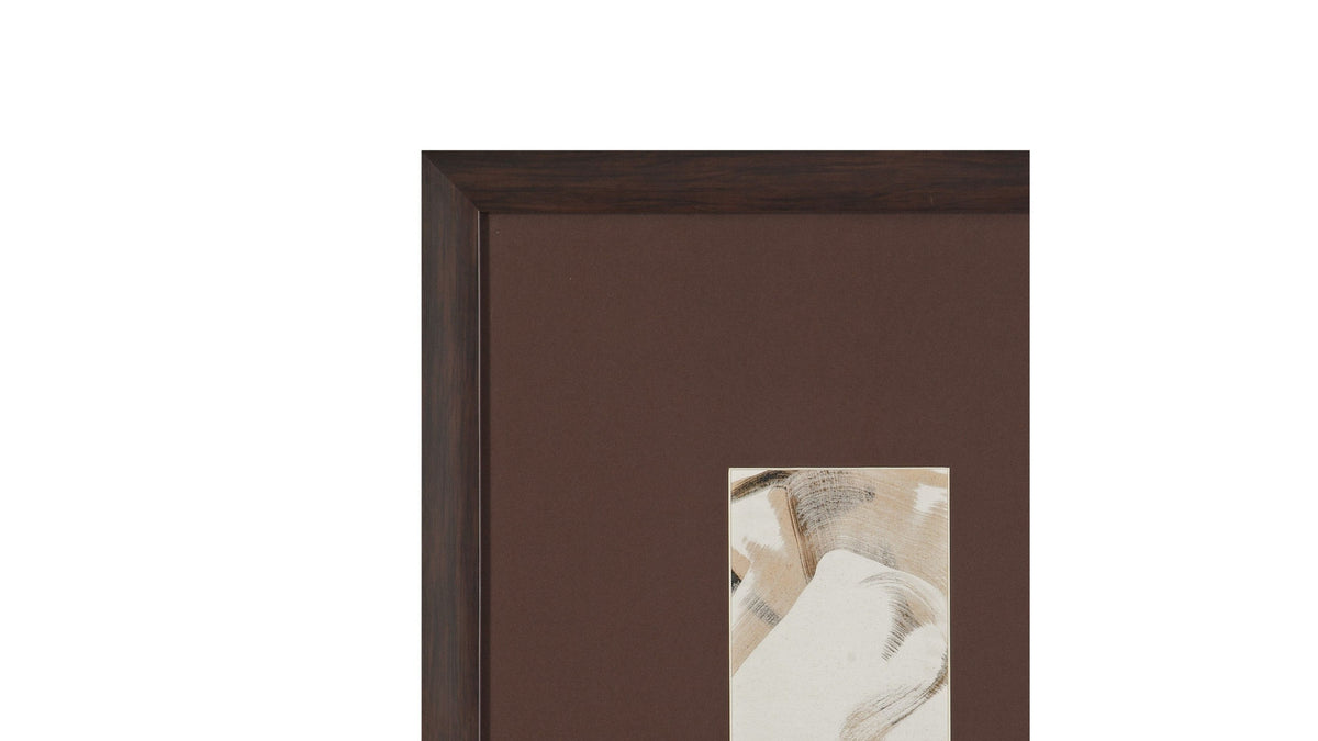 Ndepth - Framed Print - Brown