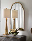 Paravani - Metallic Lamp - Gold