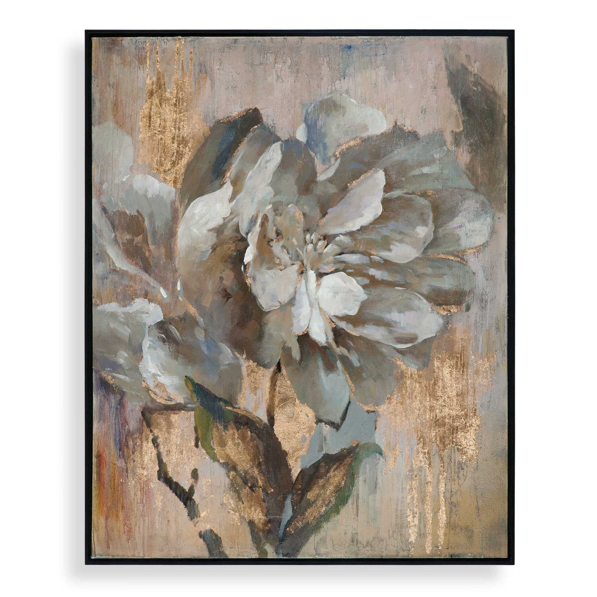 Dazzling - Floral Art - Light Brown