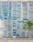 Blue Gail Canvas Art - Light Blue