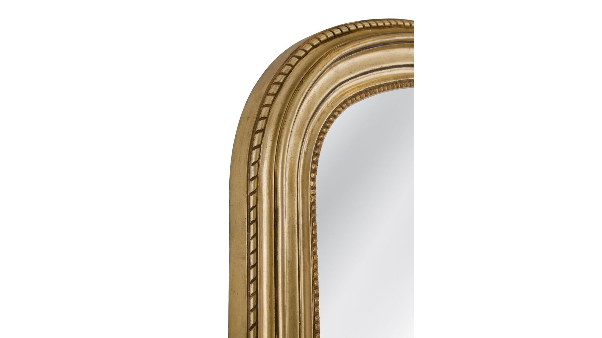 Baez - Floor Mirror - Gold