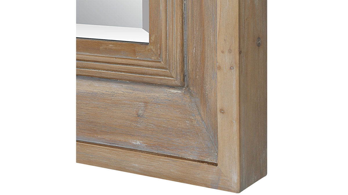 Missoula - Large Natural Wood Mirror