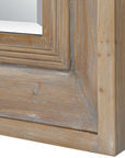 Missoula - Large Natural Wood Mirror