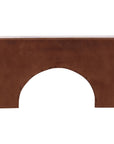 Cole - Console - Dark Brown / Beige