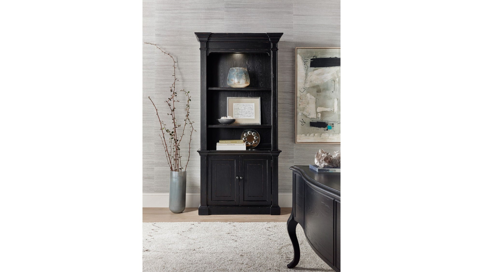 Bristowe - Bookcase - Black