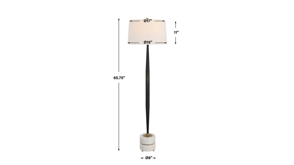 Miraz - Floor Lamp - Black