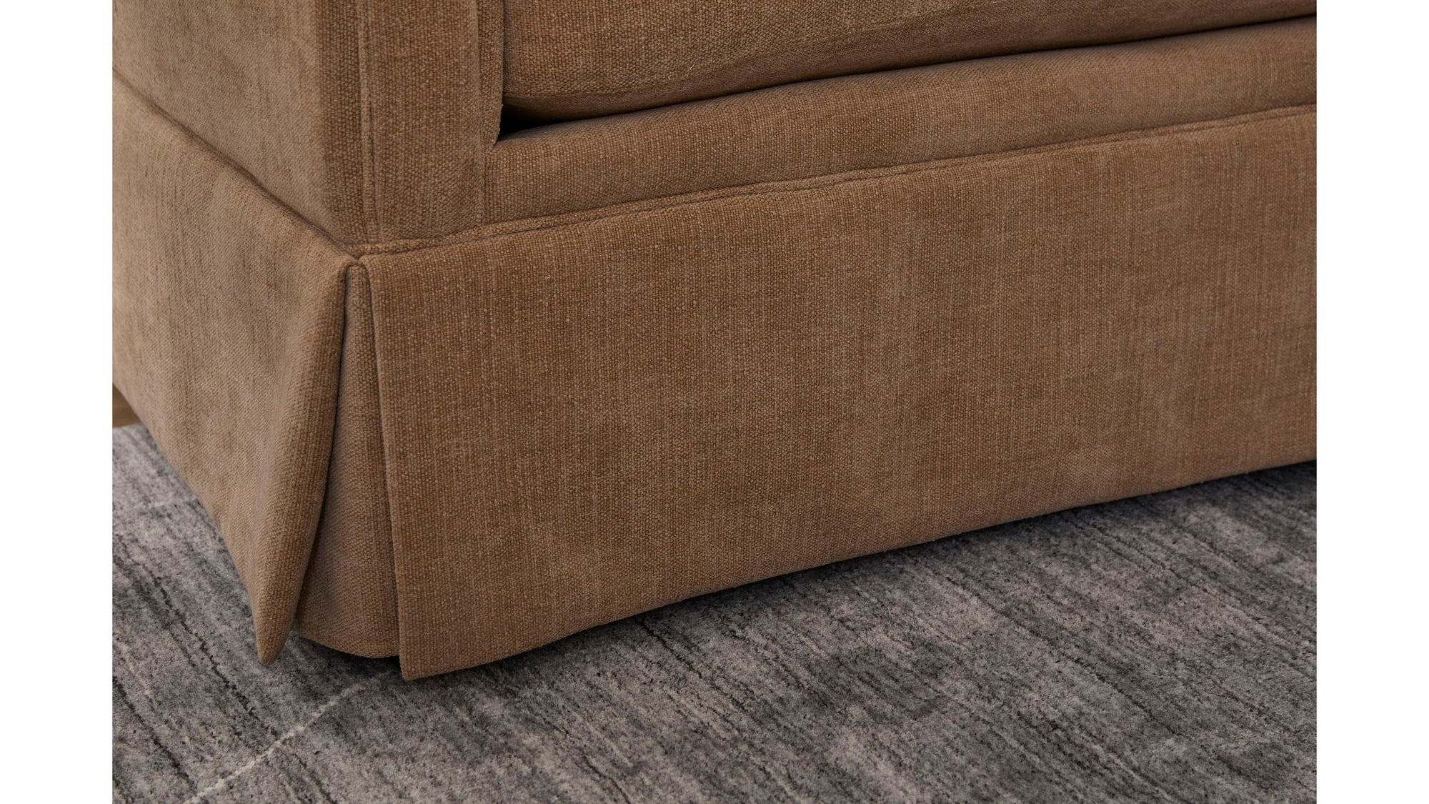 Lottie - Fabric Sofa With Skirt Trim