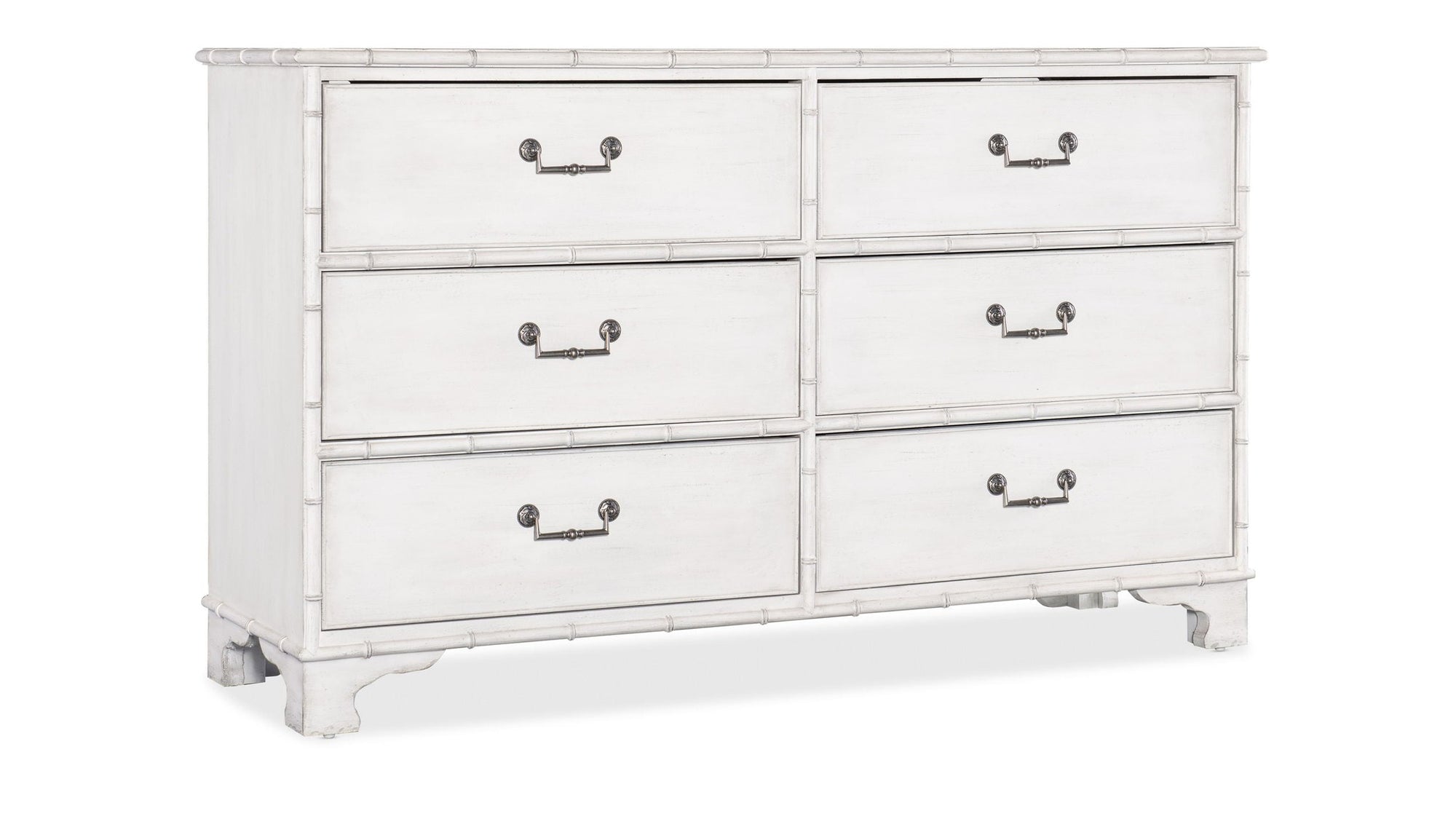 Charleston - Six-Drawer Dresser - White