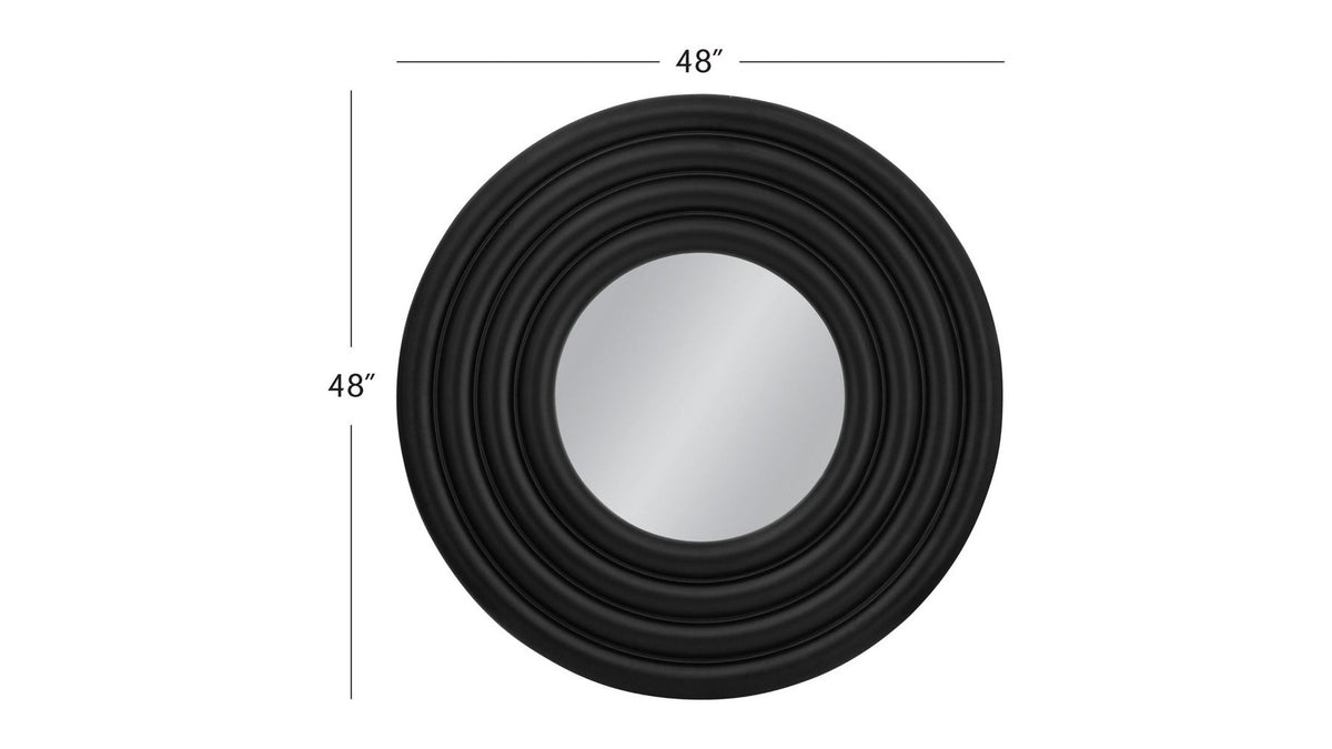 Centauri - Wall Mirror - Matte Black