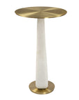 Sonia - Modern Accent Table - Brass