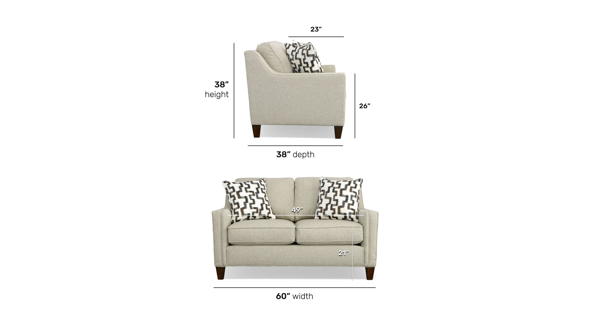 Finley - Stationary Loveseat