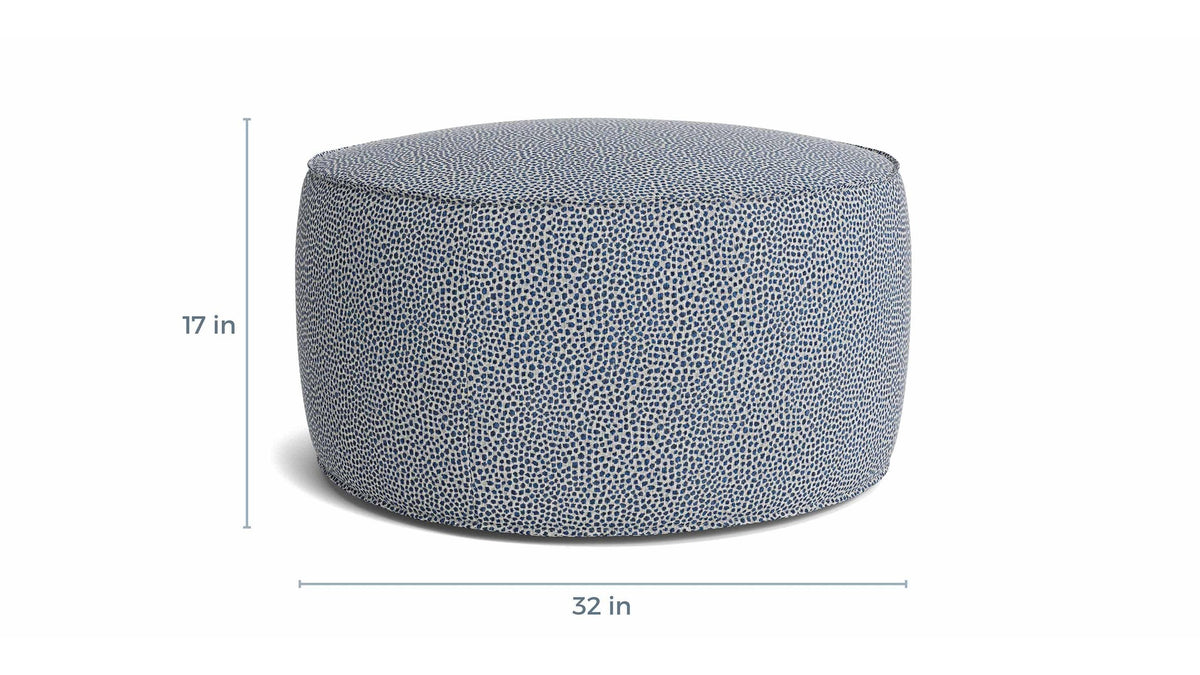 Rhonda Round Ottoman