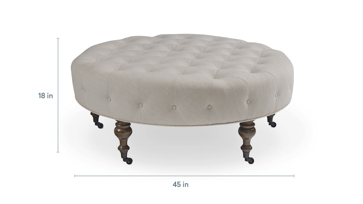 Belwood Round Ottoman