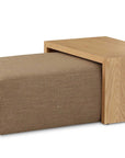 Henry Ottoman with Adjustable Table