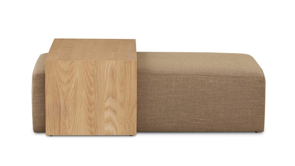 Henry Ottoman with Adjustable Table