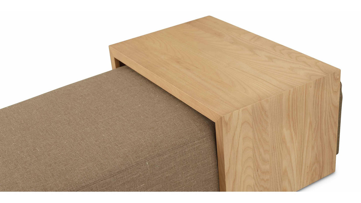 Henry Ottoman with Adjustable Table