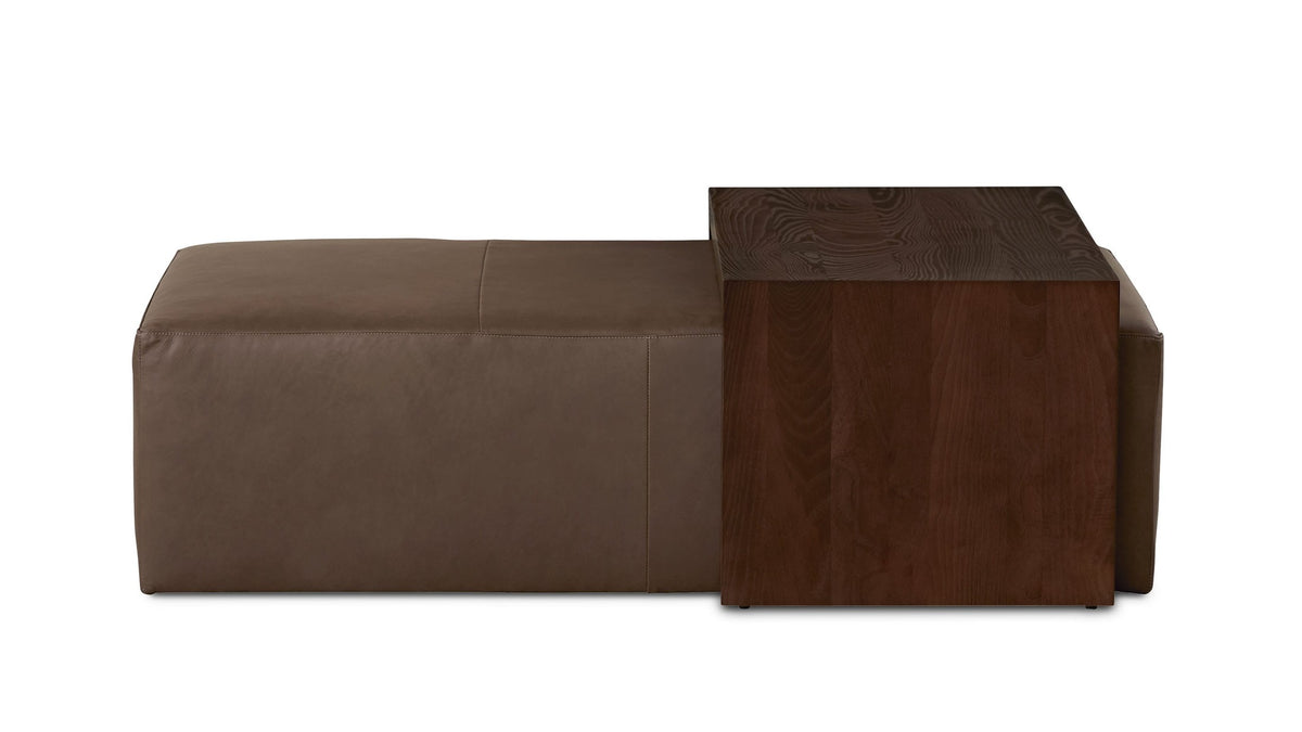 Henry Ottoman with Adjustable Table