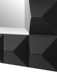 Studded - Mirror - Black
