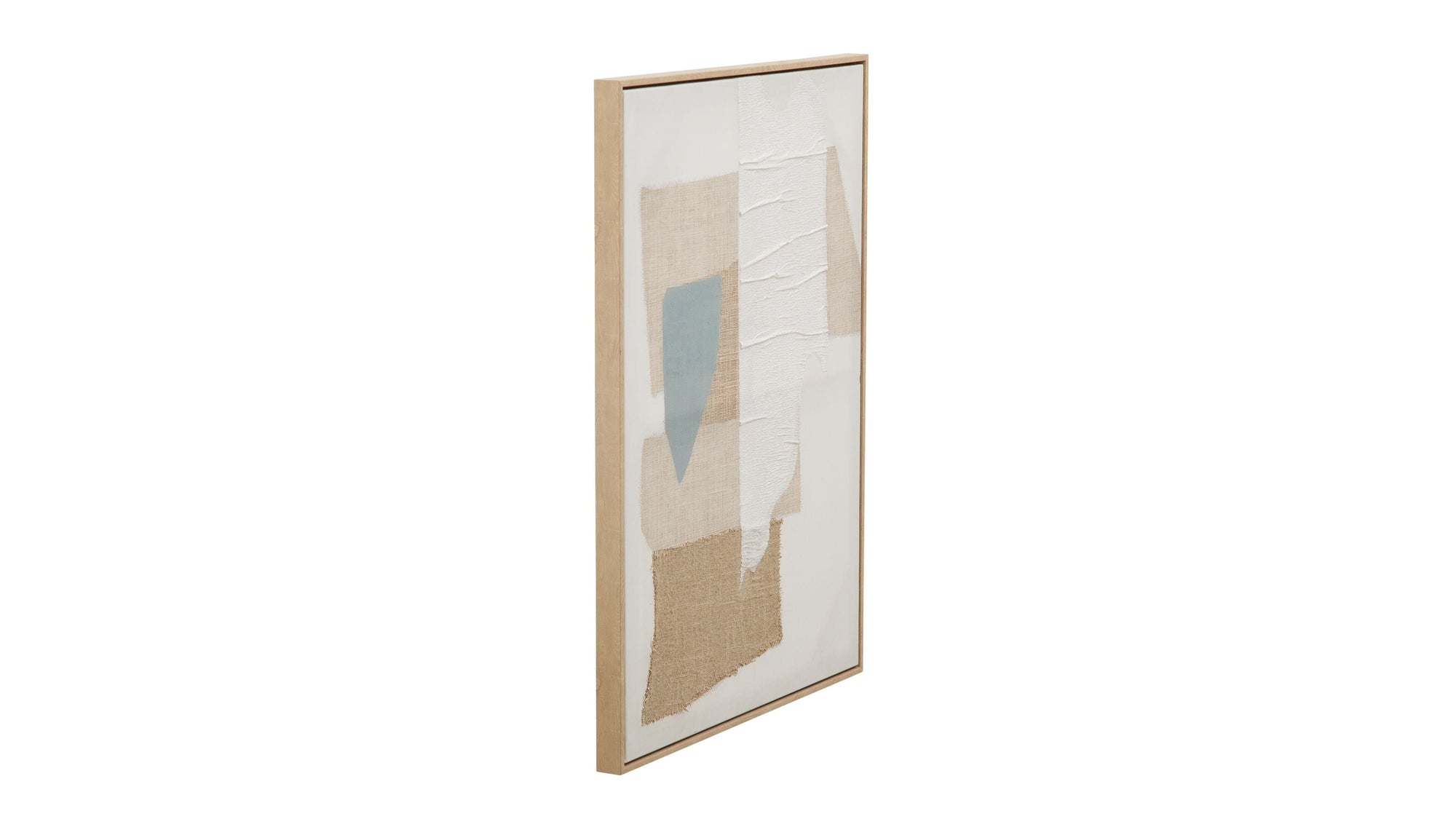 Framed Canvas Soft Geometry - Natural