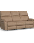 Porter - Power Reclining Sofa With Console, Power Headrest, & Lumbar