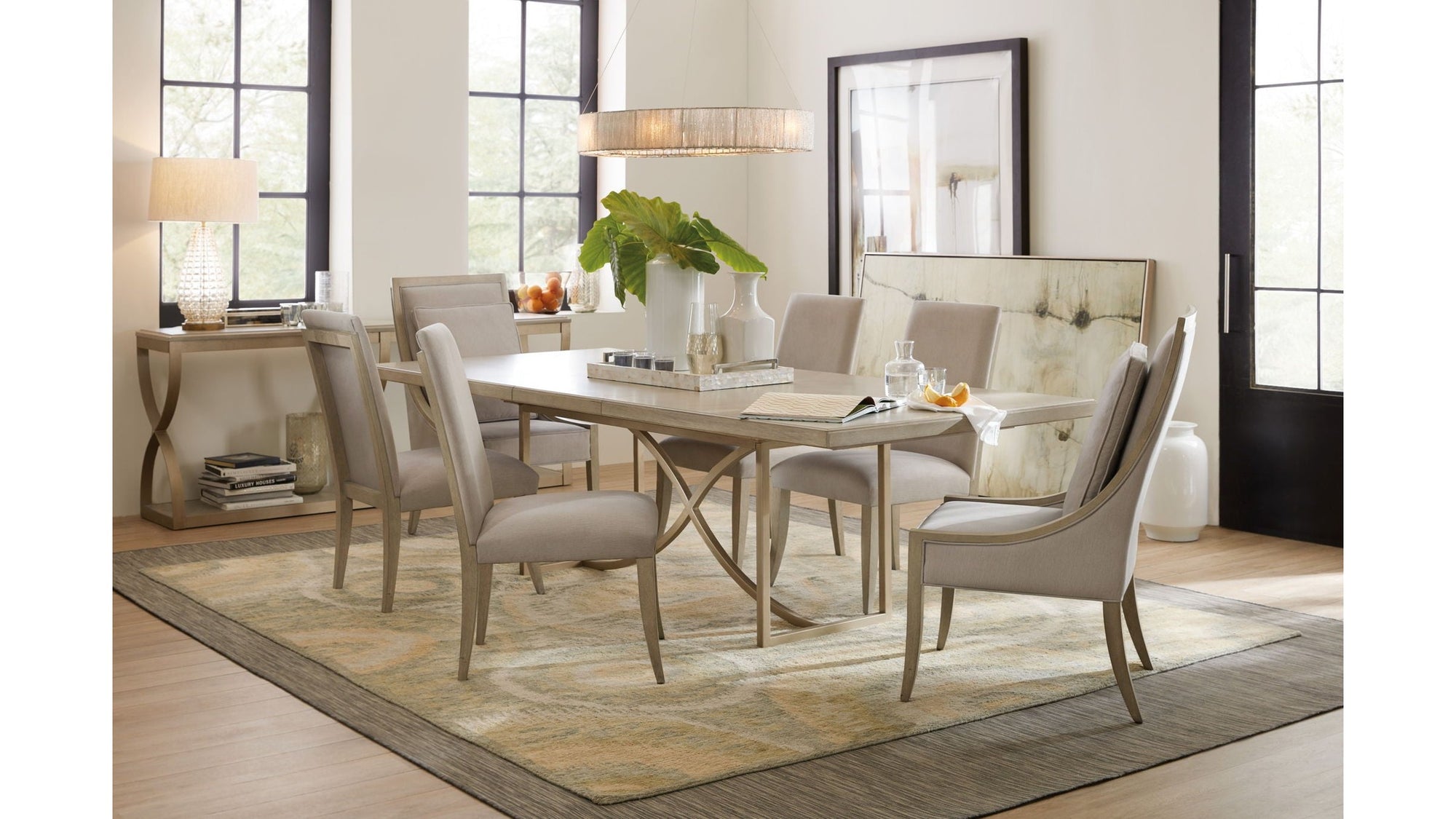 Elixir - Host Chair - Pearl Silver