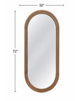 Jaxton - Wall Mirror - Natural