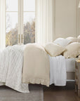 Lyocell - Full/Queen Eucalyptus Quilt Set (Set of 3) - White