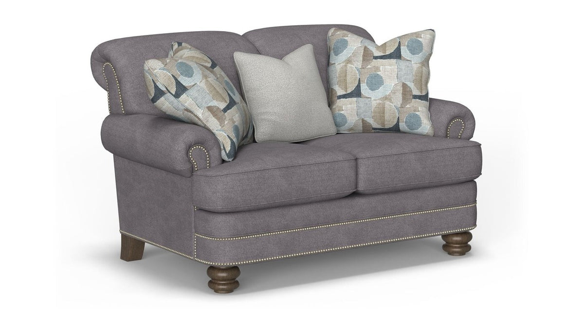 Bay Bridge - Loveseat, Nailhead Trim