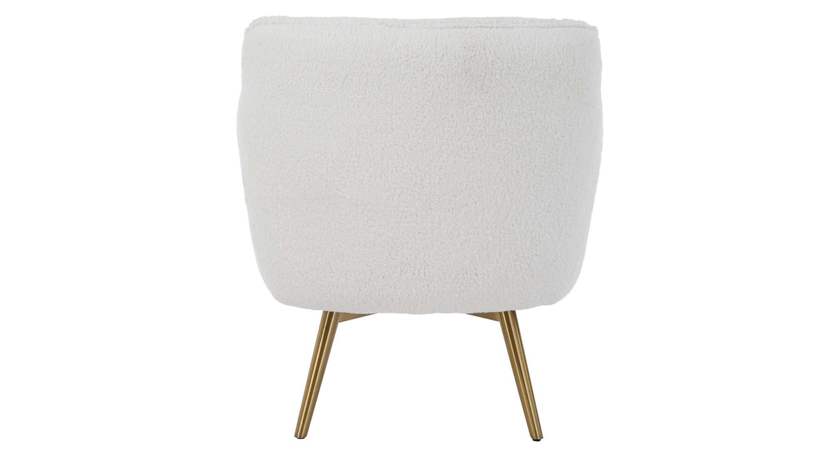 Oasis - White Swivel Chair