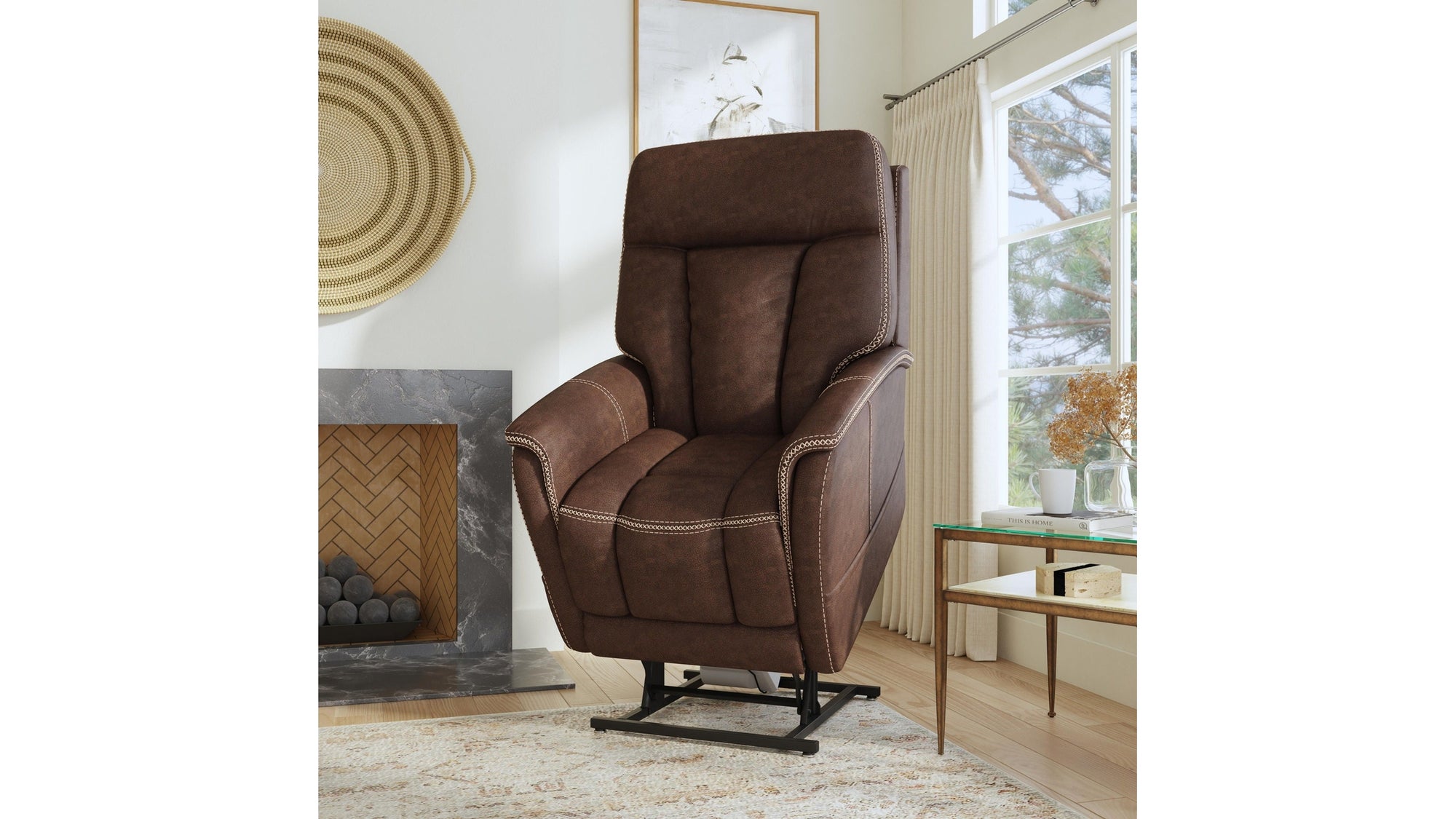 Atlas - Power Lift Recliner With Power Headrest & Lumbar