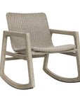Sumba - Outdoor Wicker Rocking Chair - Gray