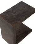 Obra - Outdoor Side Table - Bronze