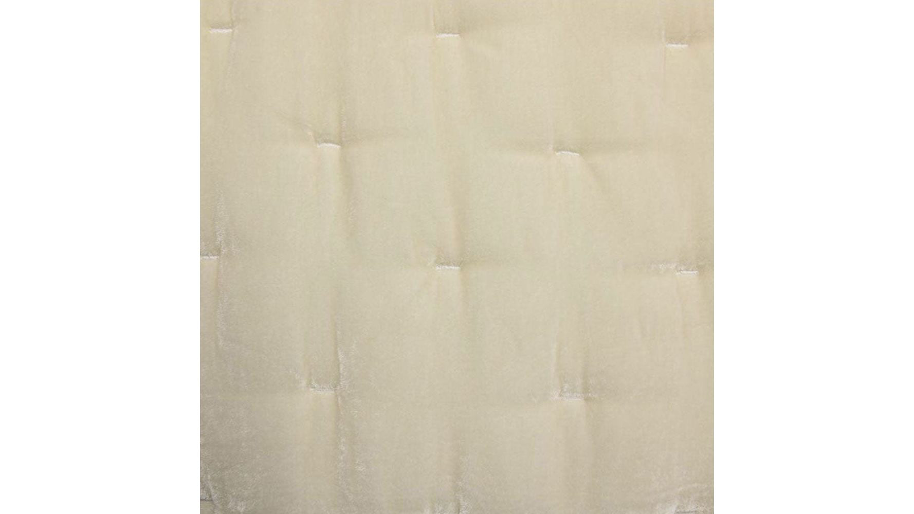 Stella - Full/Queen Faux Silk Velvet Pintuck Quilt - Stone