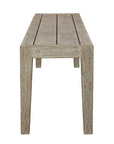 Kirkham - Wooden Outdoor Bench - Gray