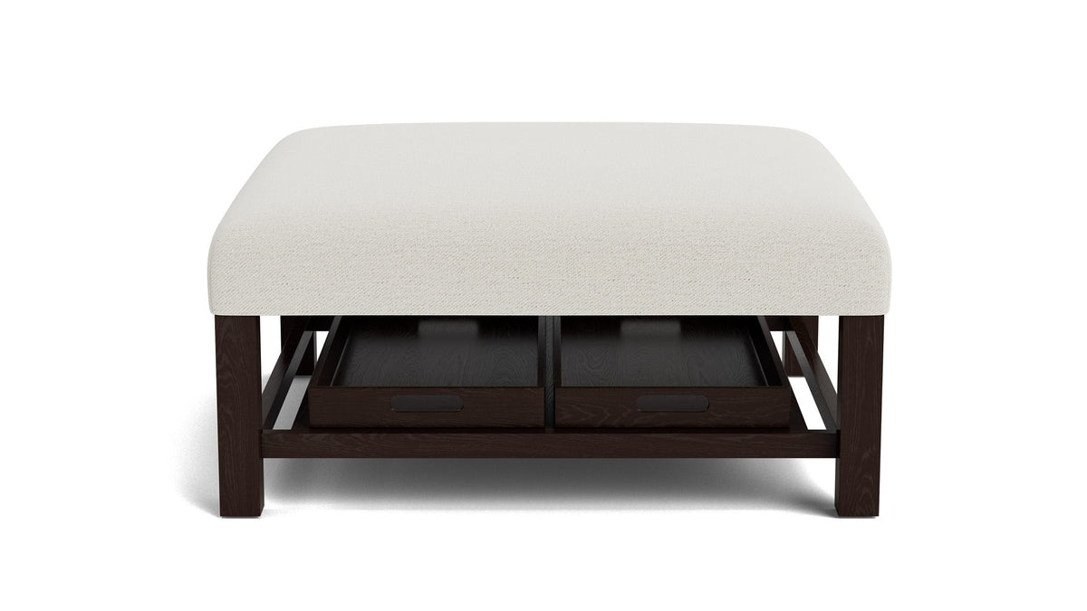 Lori Ottoman with Trays