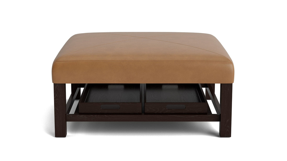 Lori Ottoman with Trays