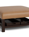 Lori Ottoman with Trays