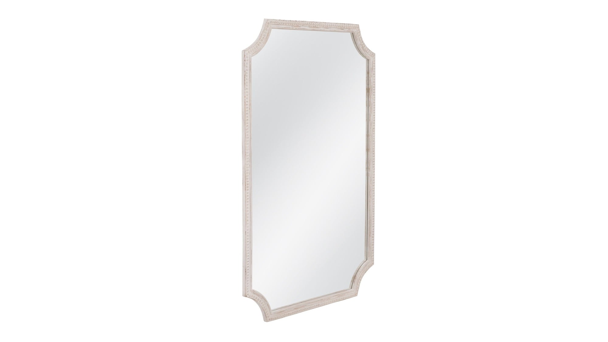 Hendrix - Wall Mirror - Distressed White