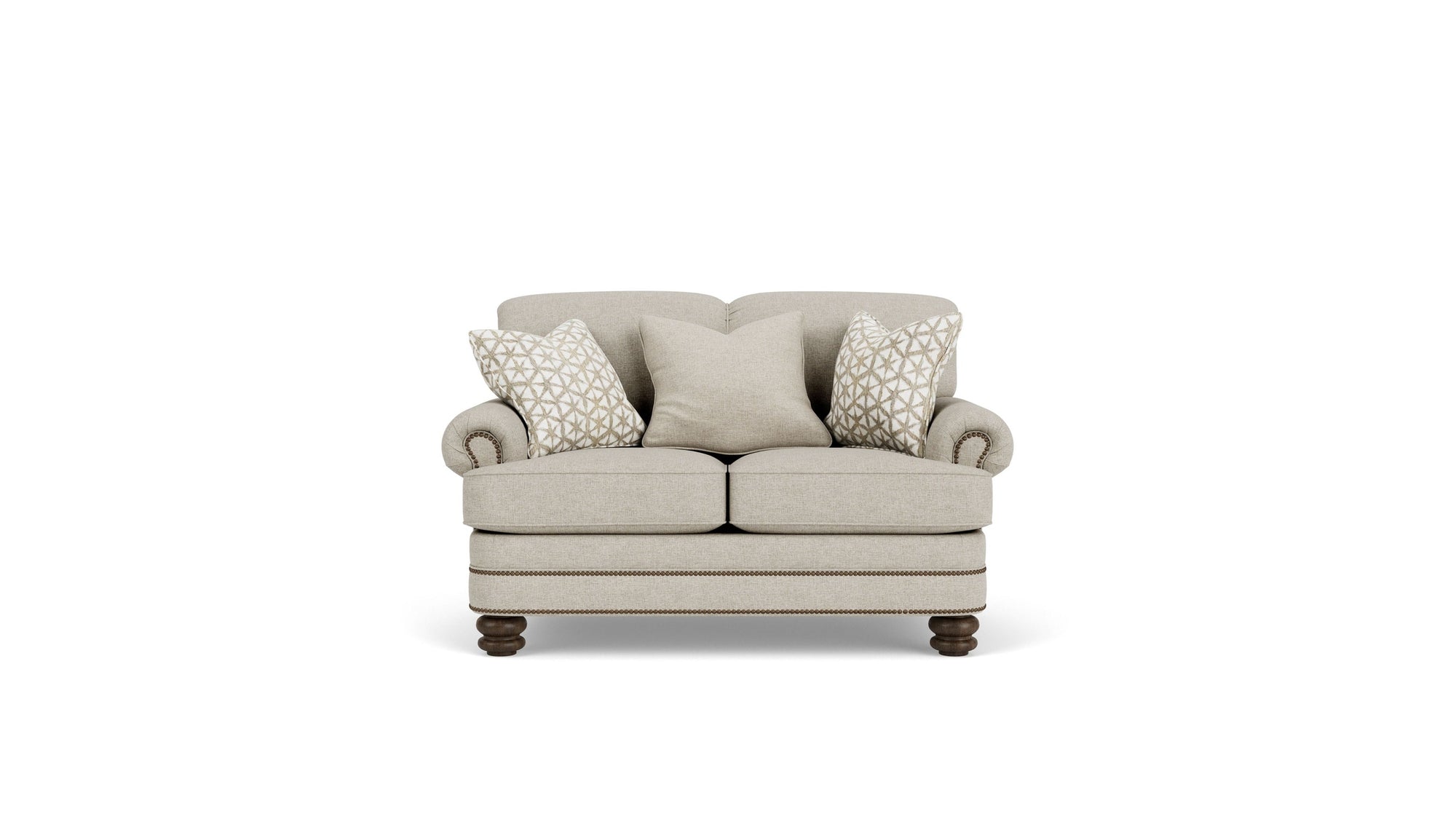 Bay Bridge - Loveseat, Nailhead Trim